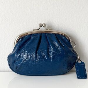 Vintage Coach Kisslock Coin Pouch